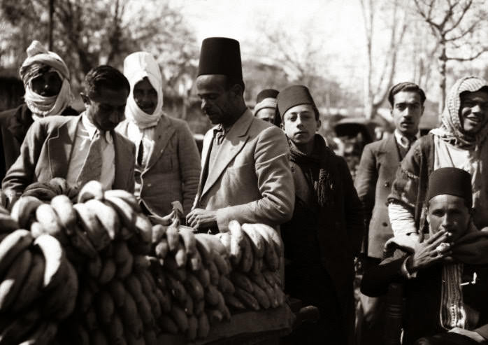 Street scene, Damascus, Syria, 1940.