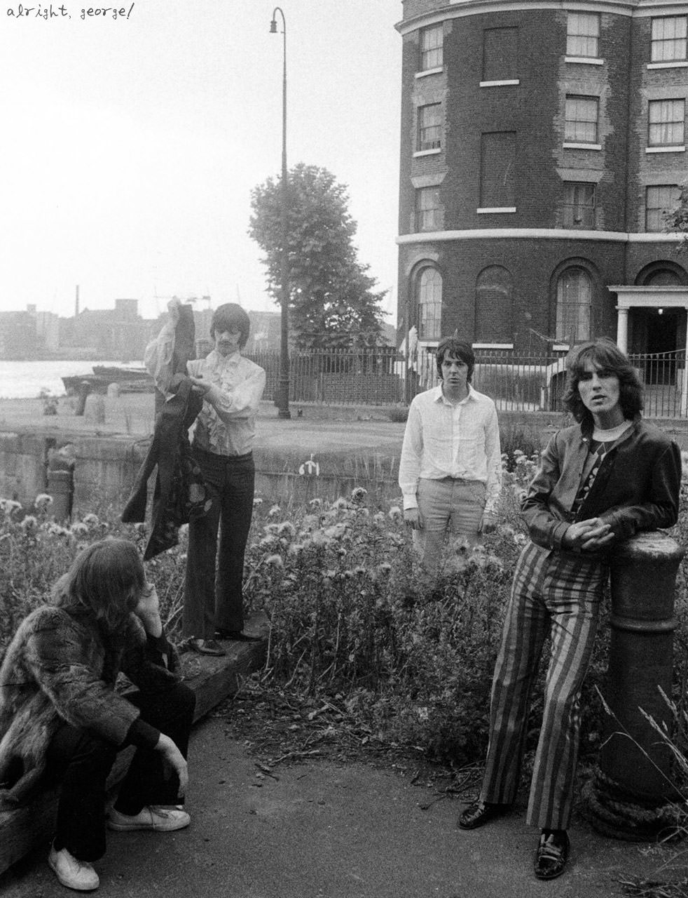 The Beatles' Mad Day Out: A London Photo Session in 1968