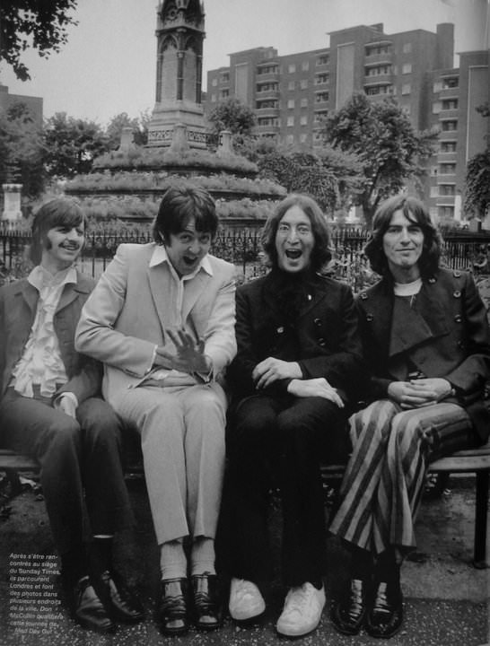 The Beatles' Mad Day Out: A London Photo Session in 1968