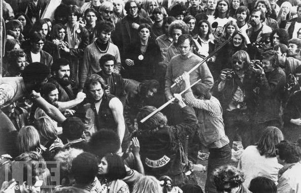 Meredith Hunter was beaten to death while the Rolling Stones played on.