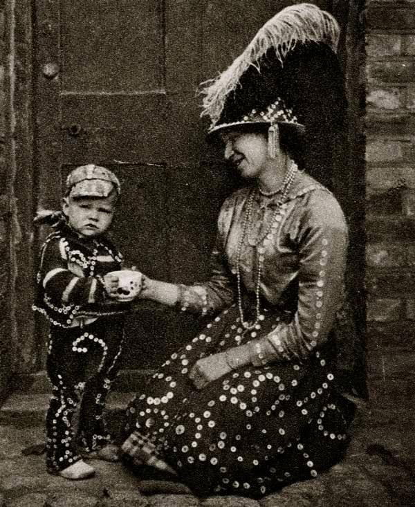Costermonger and child