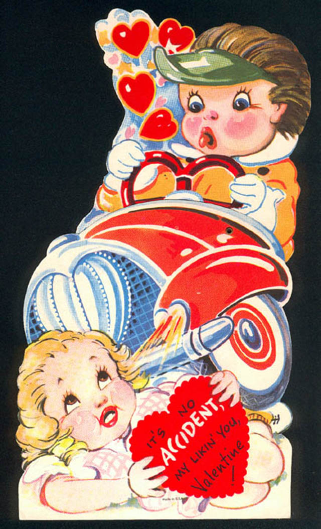 A Look at Unsettling Valentine's Day Cards from the Mid-20th Century