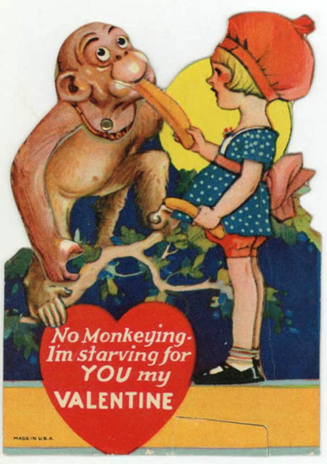 A Look at Unsettling Valentine's Day Cards from the Mid-20th Century