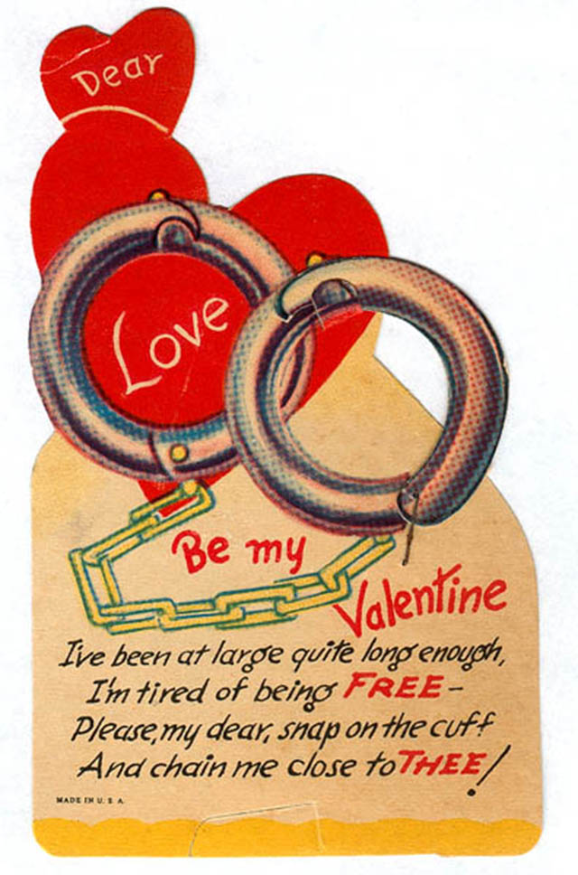 A Look at Unsettling Valentine's Day Cards from the Mid-20th Century