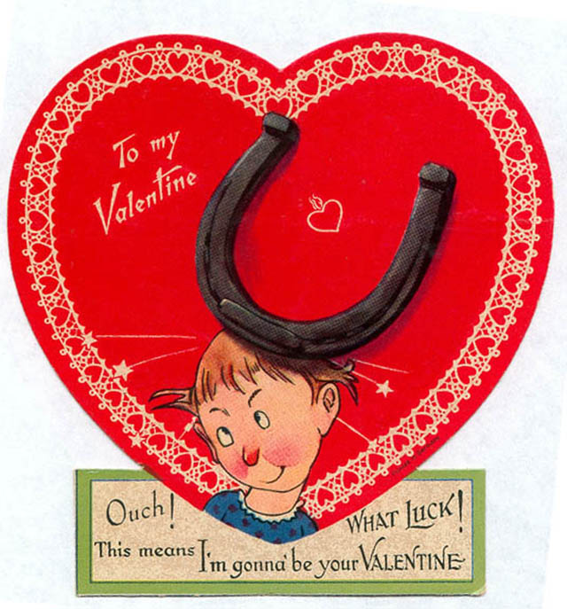A Look at Unsettling Valentine's Day Cards from the Mid-20th Century
