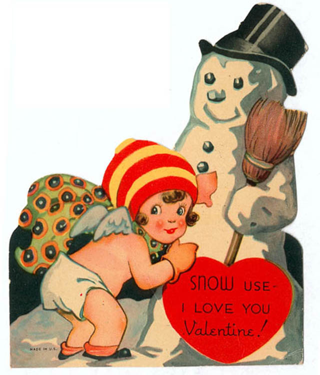 A Look at Unsettling Valentine's Day Cards from the Mid-20th Century