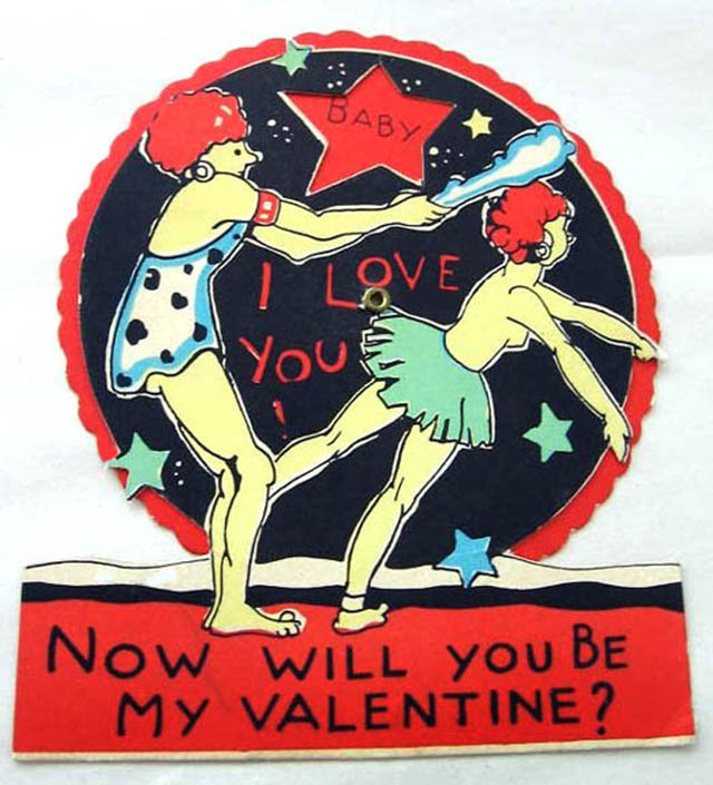 A Look at Unsettling Valentine's Day Cards from the Mid-20th Century