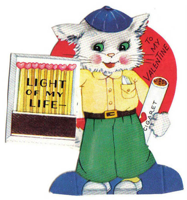 A Look at Unsettling Valentine's Day Cards from the Mid-20th Century