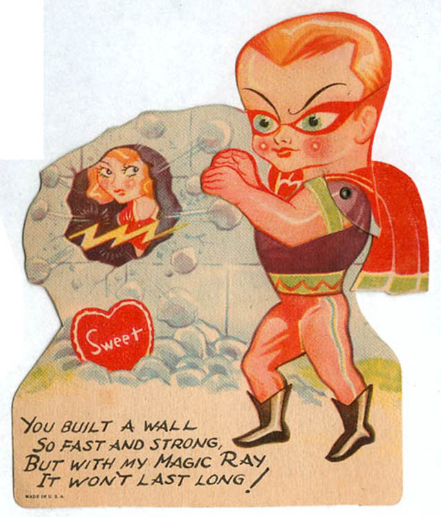 A Look at Unsettling Valentine's Day Cards from the Mid-20th Century