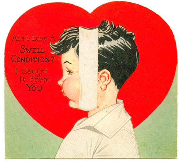 A Look at Unsettling Valentine's Day Cards from the Mid-20th Century