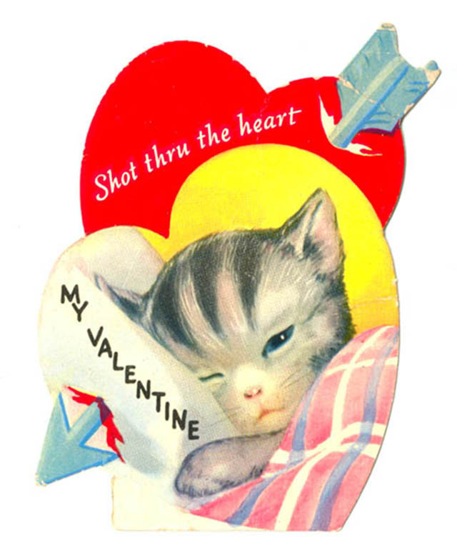 A Look at Unsettling Valentine's Day Cards from the Mid-20th Century
