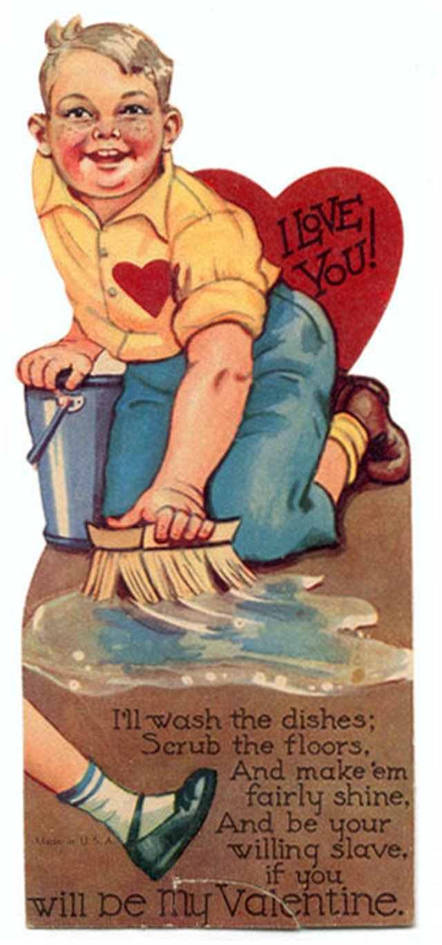 A Look at Unsettling Valentine's Day Cards from the Mid-20th Century