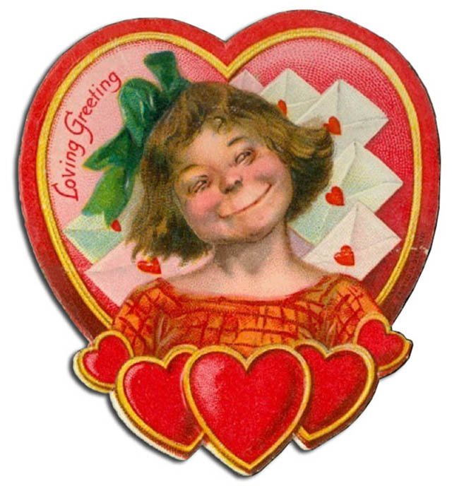 A Look at Unsettling Valentine's Day Cards from the Mid-20th Century
