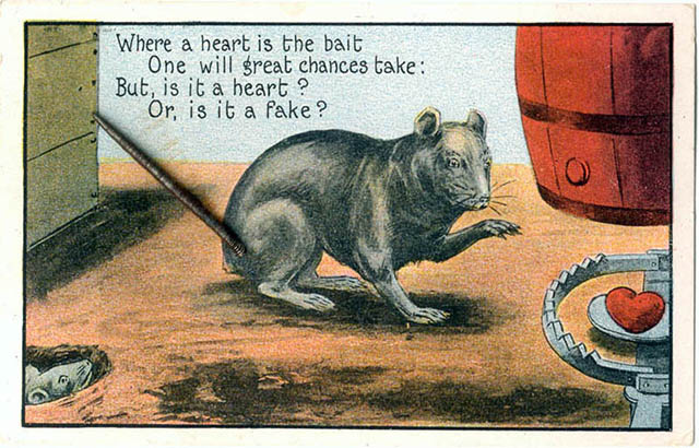 A Look at Unsettling Valentine's Day Cards from the Mid-20th Century