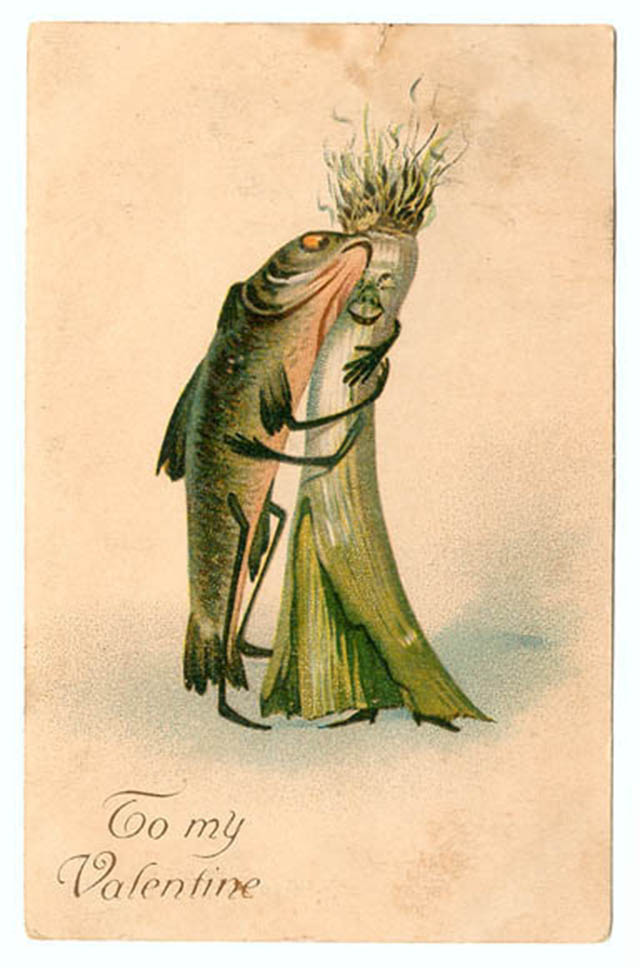 A Look at Unsettling Valentine's Day Cards from the Mid-20th Century