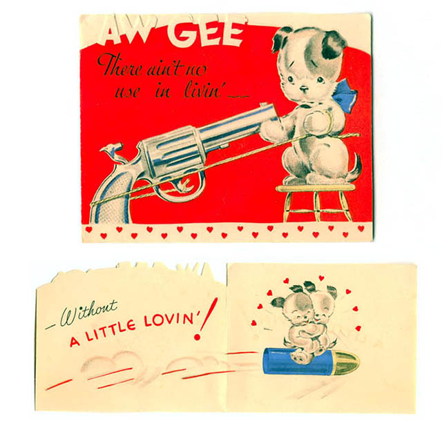 A Look at Unsettling Valentine's Day Cards from the Mid-20th Century