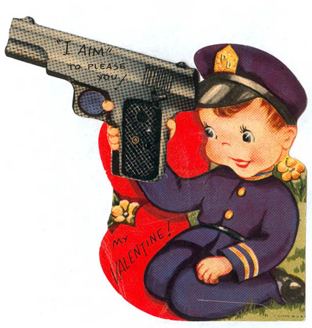 A Look at Unsettling Valentine's Day Cards from the Mid-20th Century