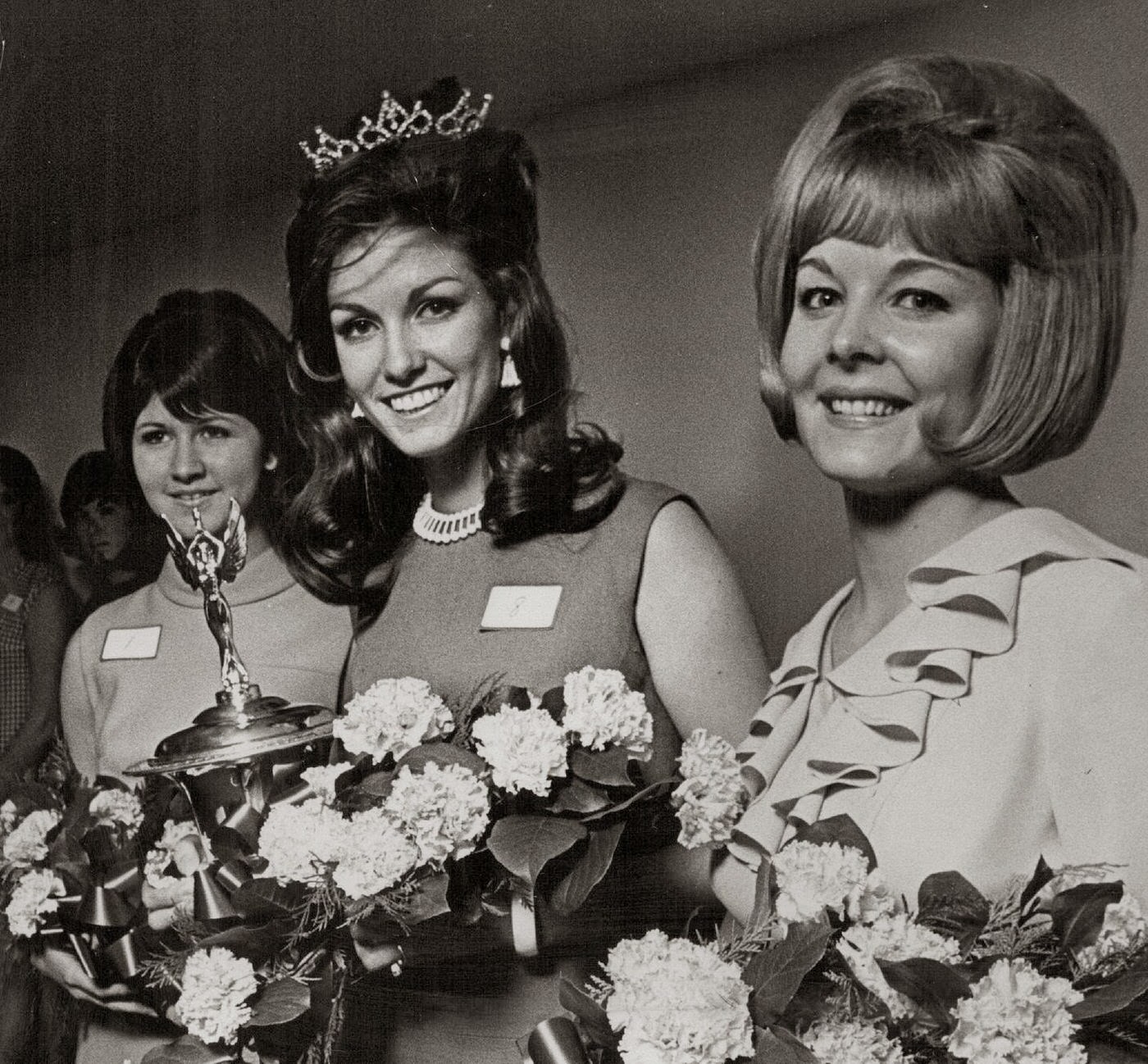 St. Patrick's Day Queen Vicki Hissong, Denver, 1968.