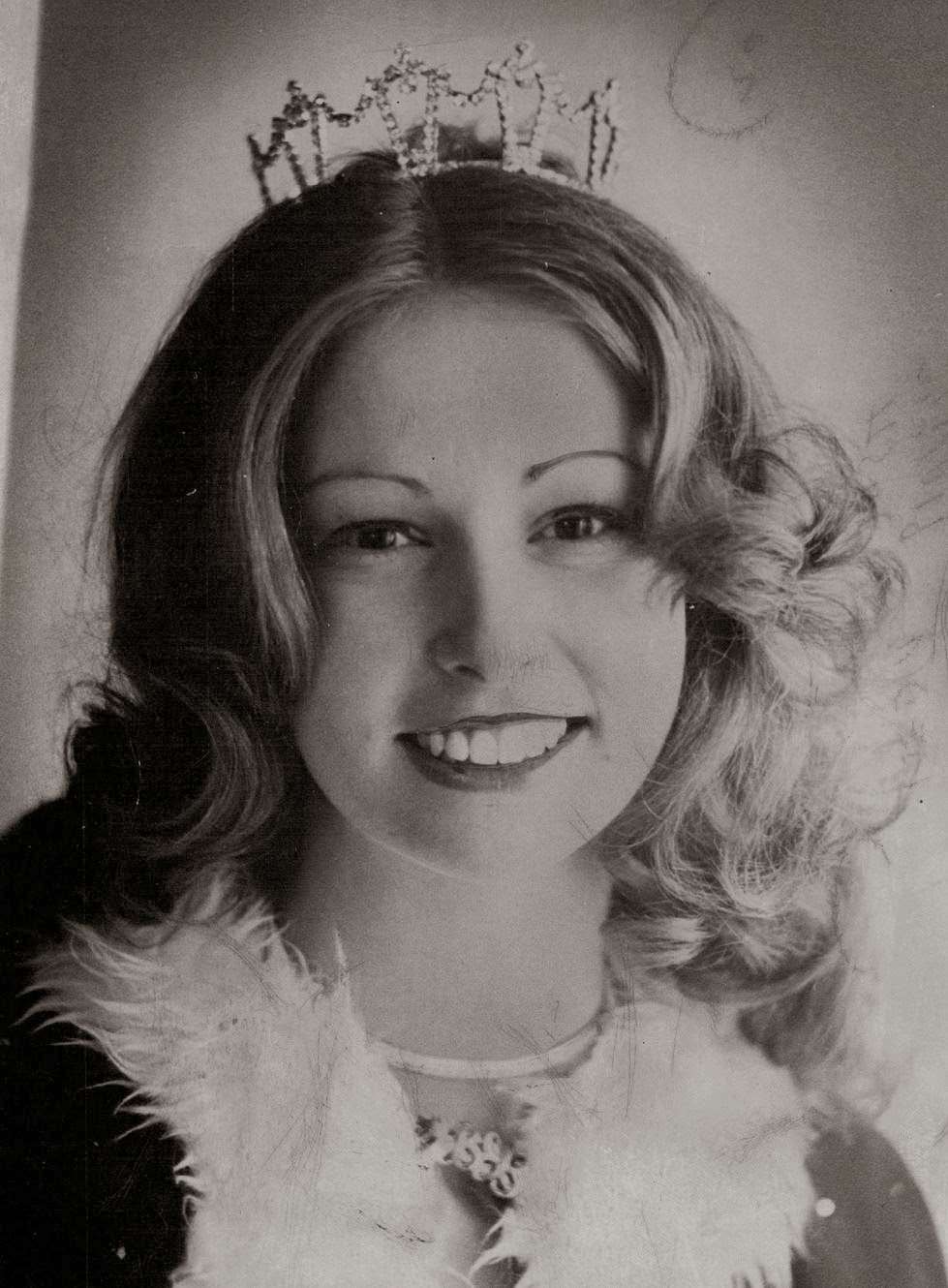 St. Patrick's Day Queen Rose Metzer, Denver, 1976.