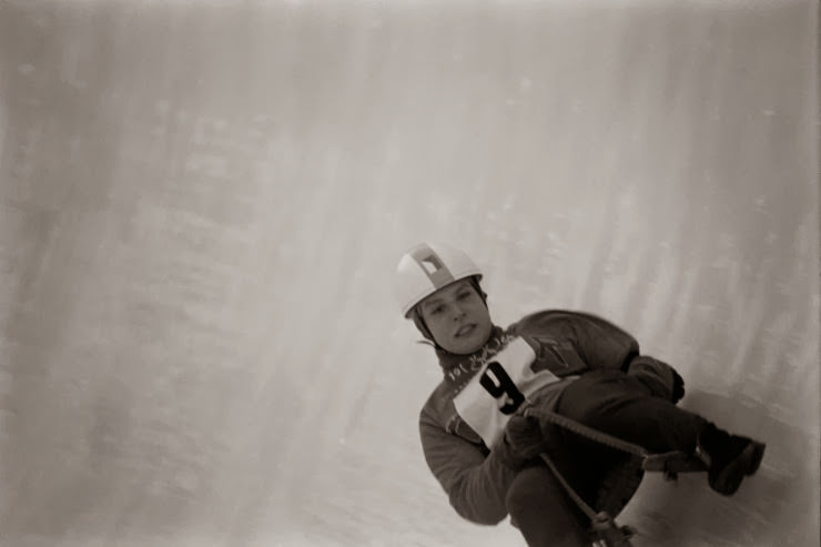 Unidentified athlete, Innsbruck Olympics, 1964