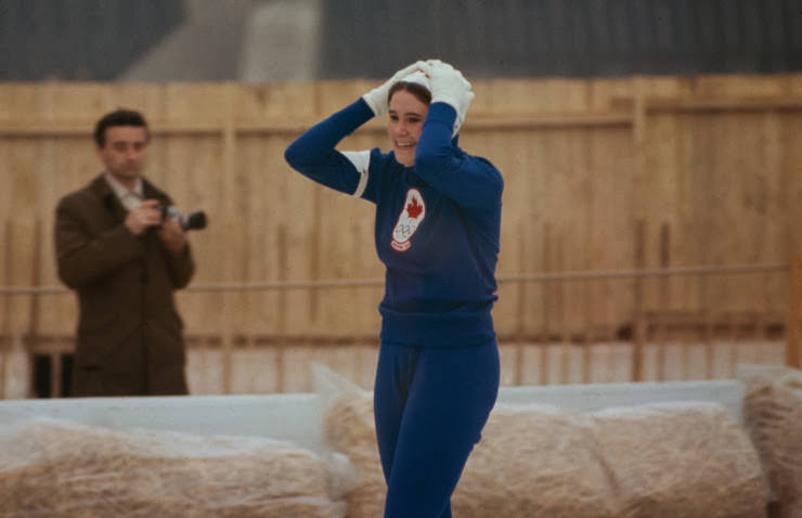 Unidentified athlete, Grenoble Olympics, 1968
