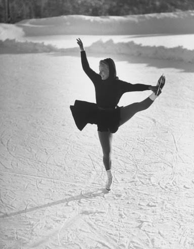 Gretchen Merrill, St. Moritz Olympics, 1948