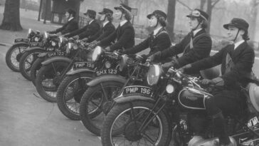 Britain Female Dispatch Riders WWII