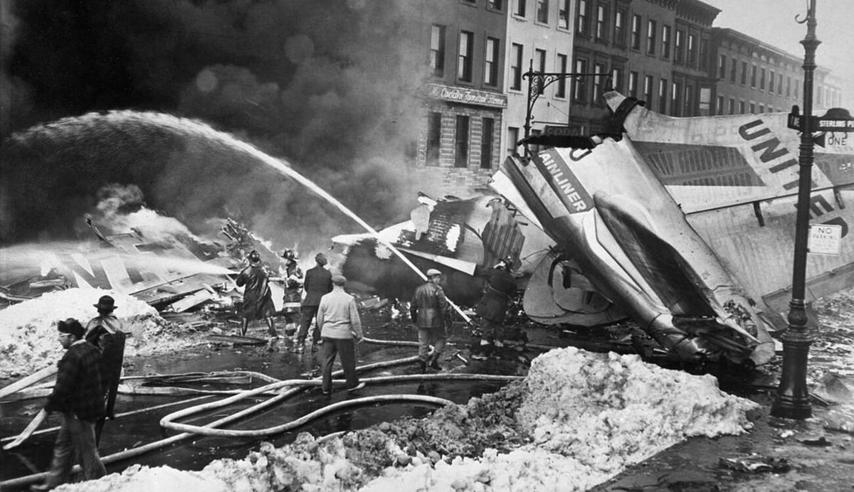 New York City Planes Collision 1960