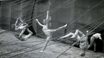 Sarasota Circus Girls 1949