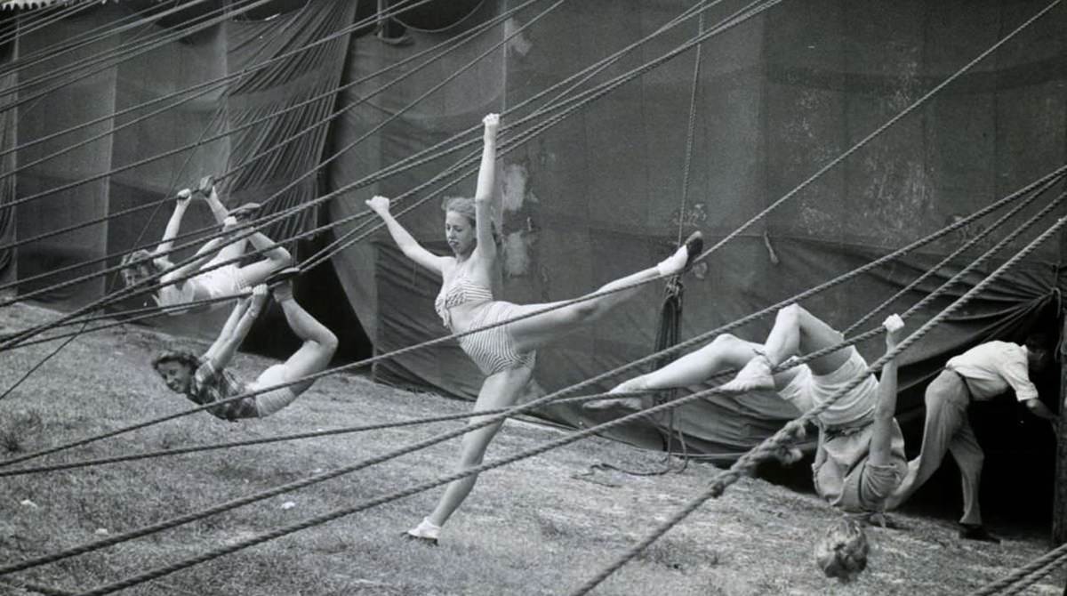Sarasota Circus Girls 1949