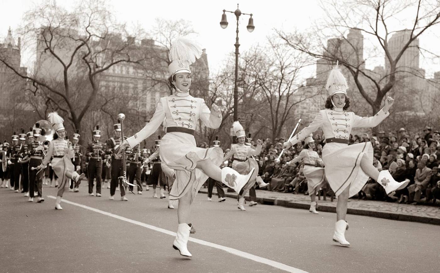 Women Celebrating St Patrick Day