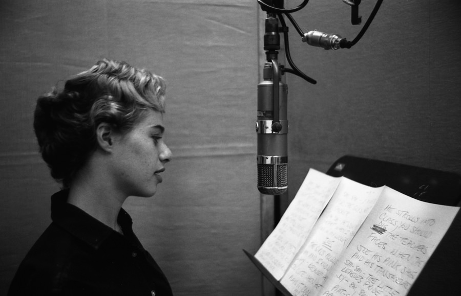 17-Year-Old Carole King Working in Studio B of RCA, New York City, 1959