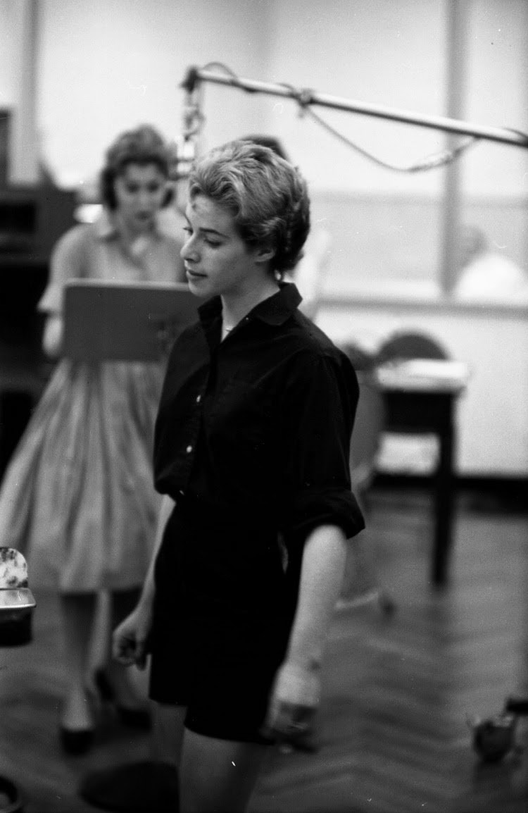 17-Year-Old Carole King Working in Studio B of RCA, New York City, 1959