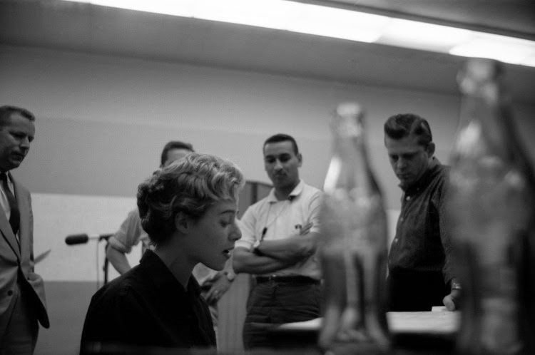 17-Year-Old Carole King Working in Studio B of RCA, New York City, 1959