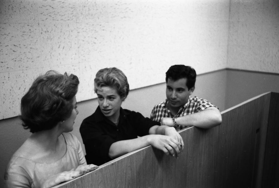 17-Year-Old Carole King Working in Studio B of RCA, New York City, 1959