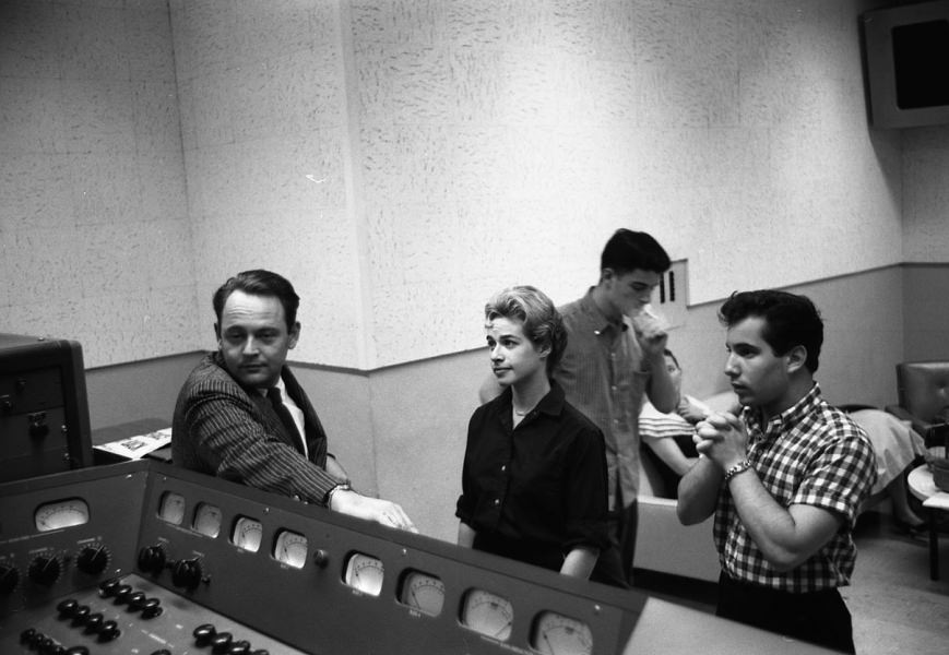 17-Year-Old Carole King Working in Studio B of RCA, New York City, 1959