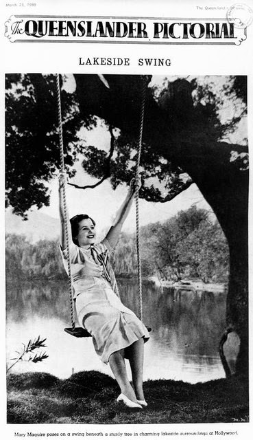 Mary Maguire on the cover of The Queenslander Pictorial, 1938