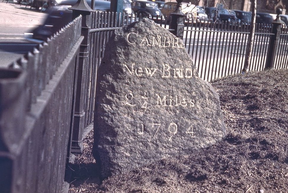 Harvard Square Milestone, Cambridge