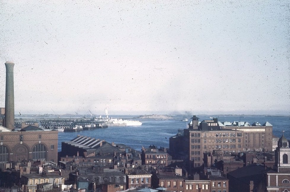 Boston over Union Wharf