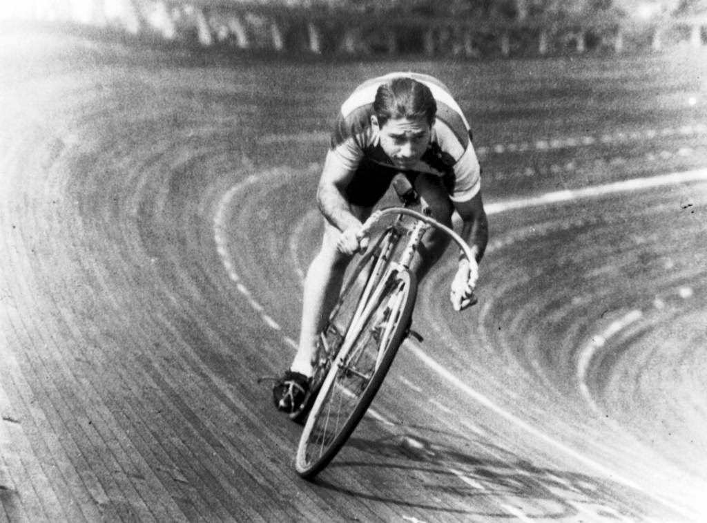 Bike racer Bill Jacoby, an amateur racer in the 1940s and a regular six-day racer in the 1950s, and teammate Ed Carfagnini won many races at the Humboldt Park bicycle bowl during the 1940s.