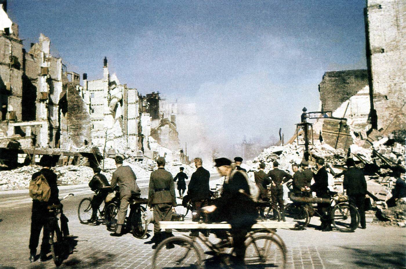 Hamburg after Operation Gomorrah, 1943.