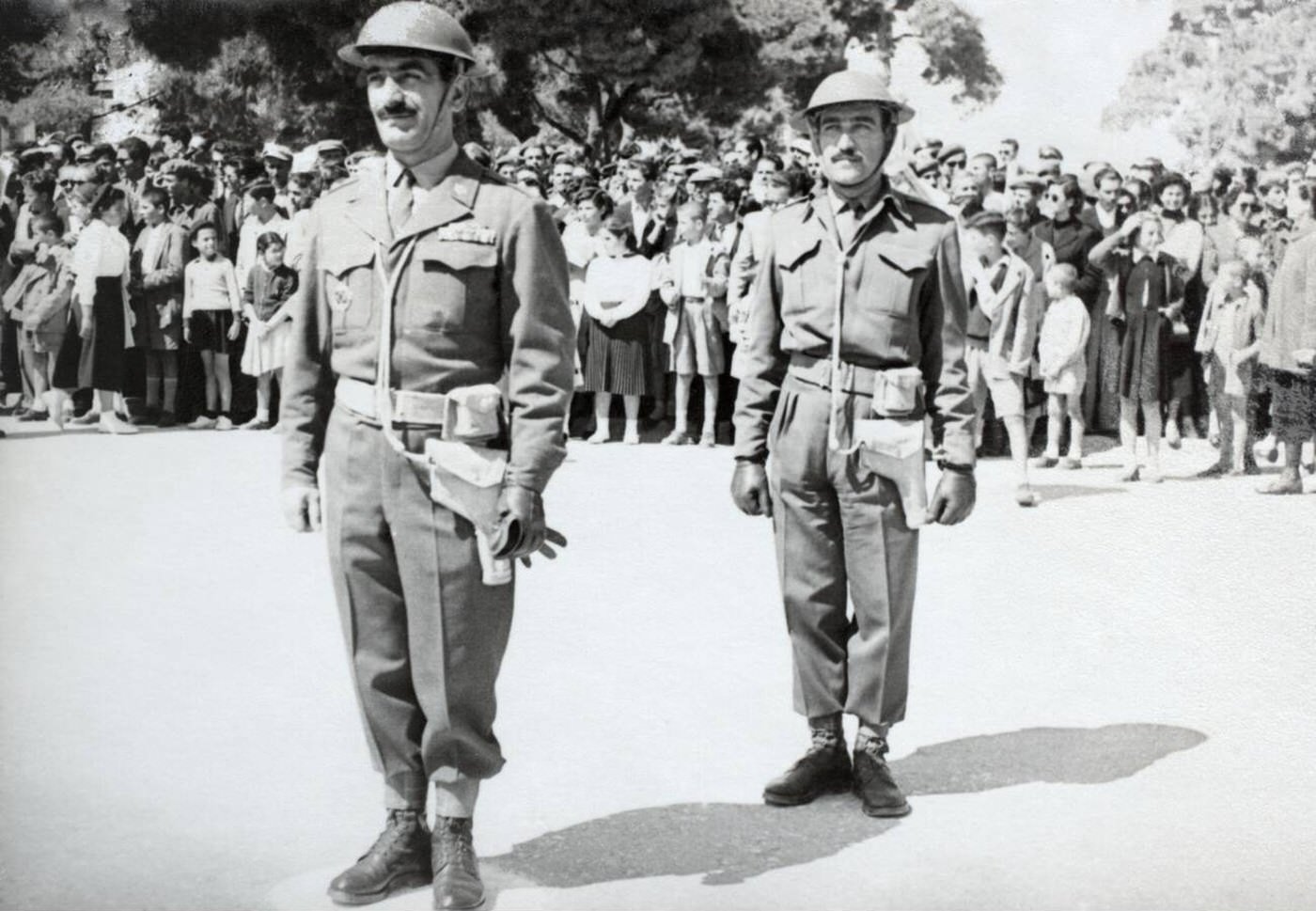 Greek Civil War era Hellenic Army officers.