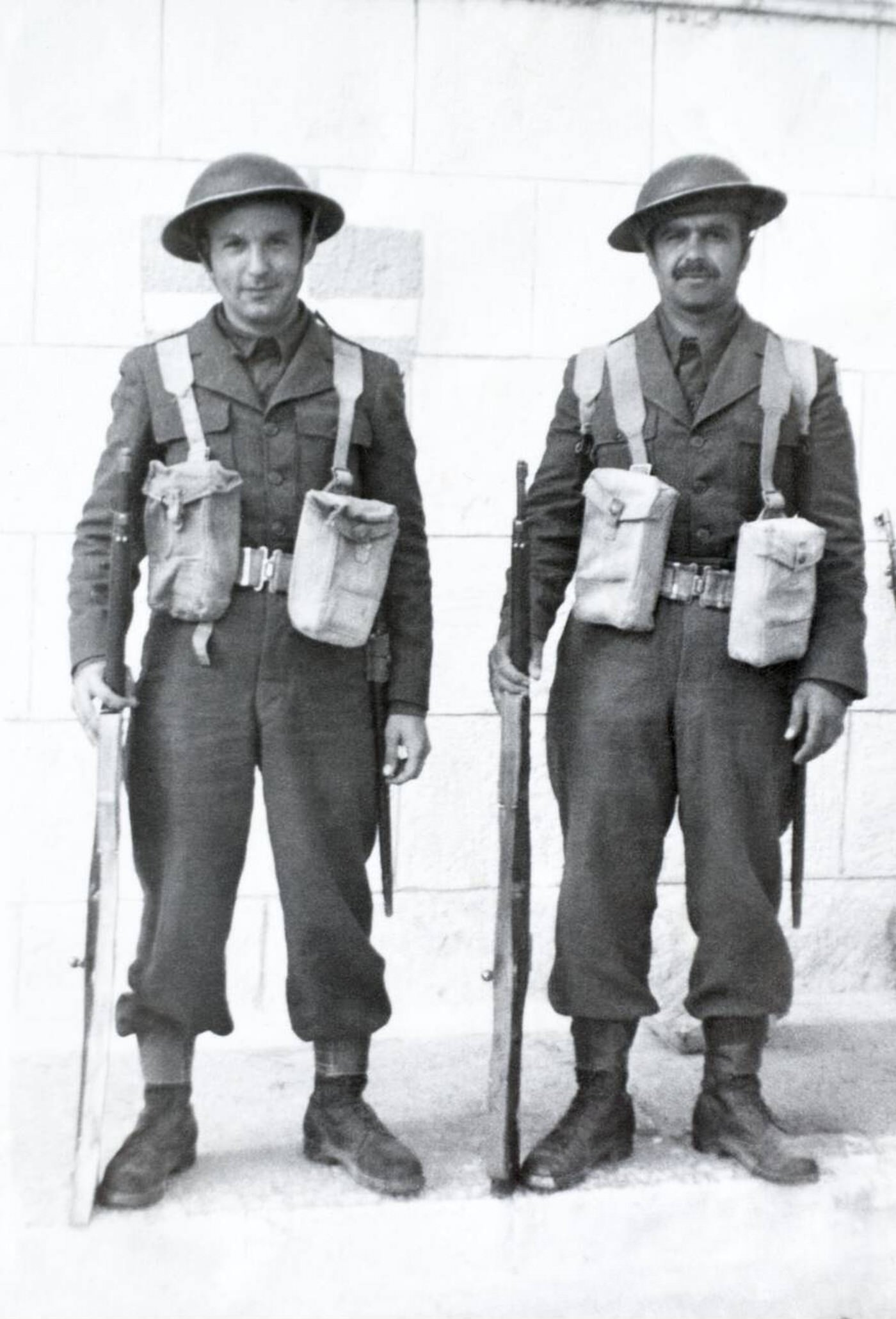 Greek Civil War era Hellenic Army soldiers.
