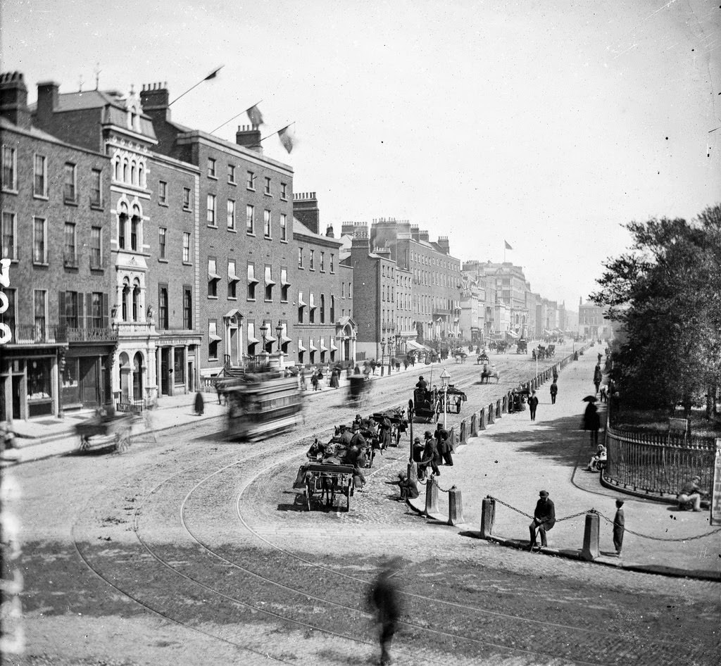 Stephen's Green, Dublin, 1880s