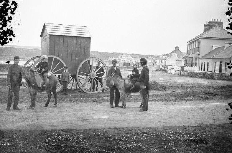 At Kilkee, Co. Clare, 1880s