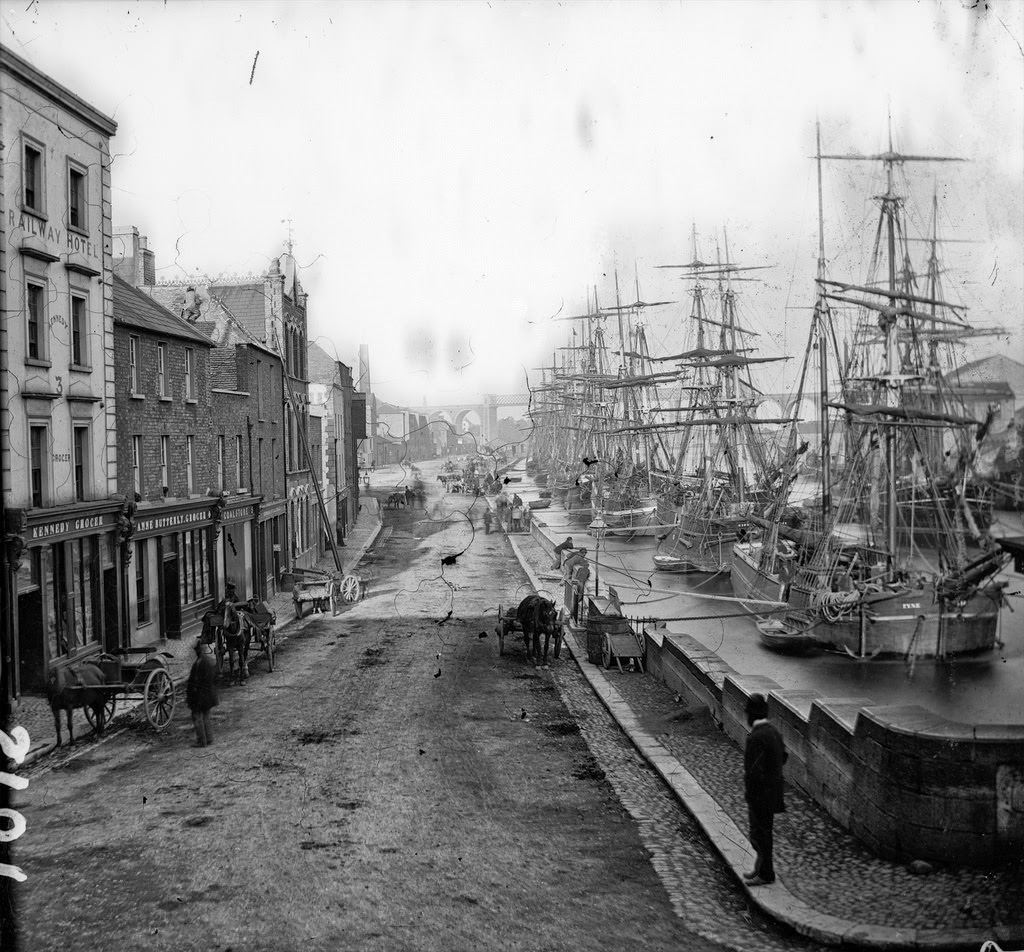North Quay, Drogheda, 1880s