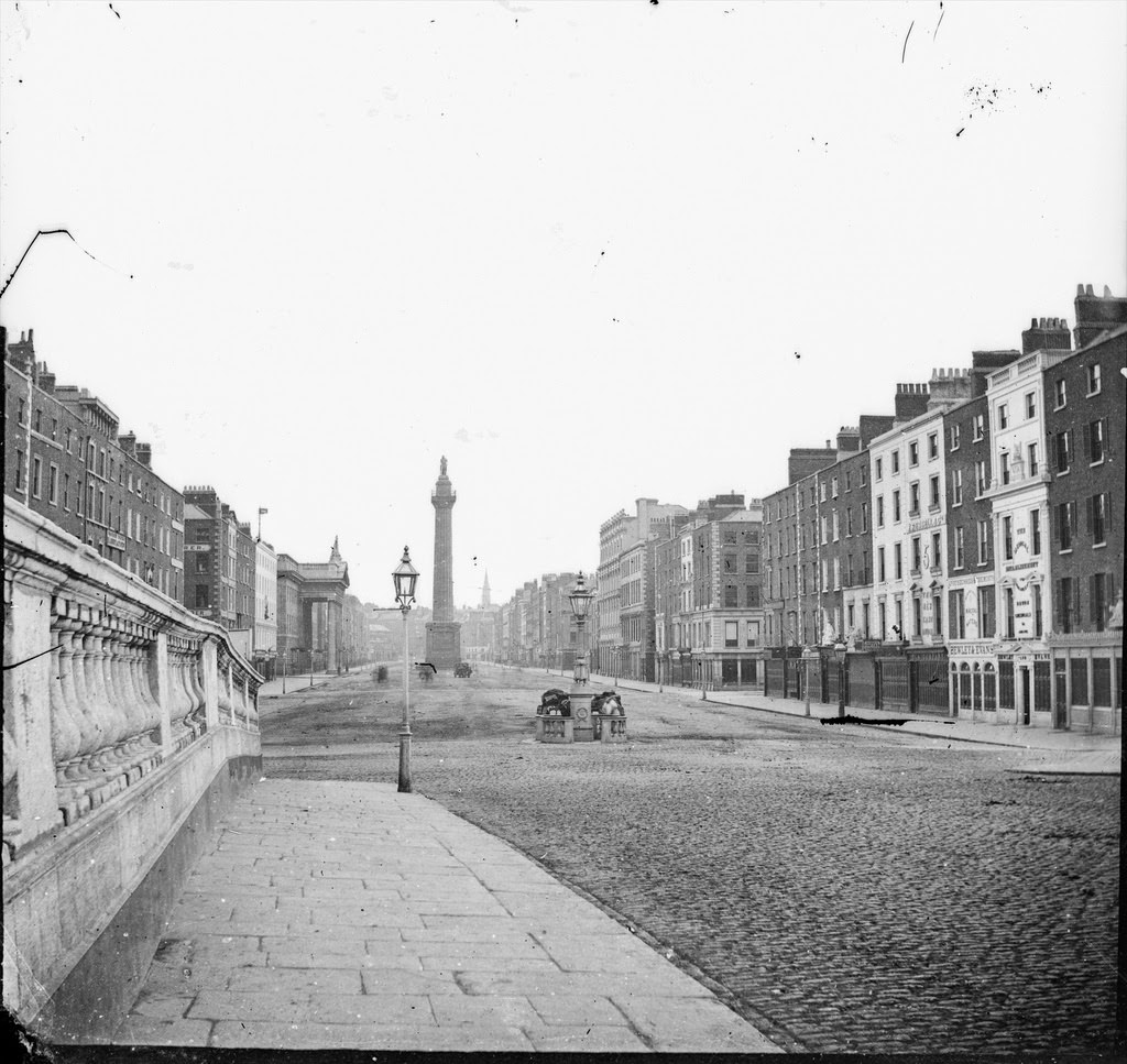Sackville Street from Carlisle Bridge, 1880s