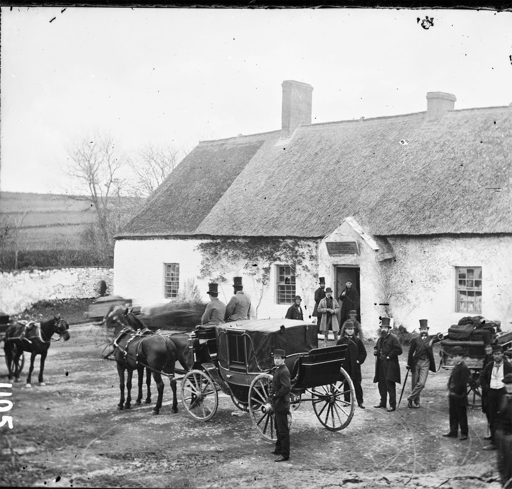 Black Church Hotel in Kildare, 1880s