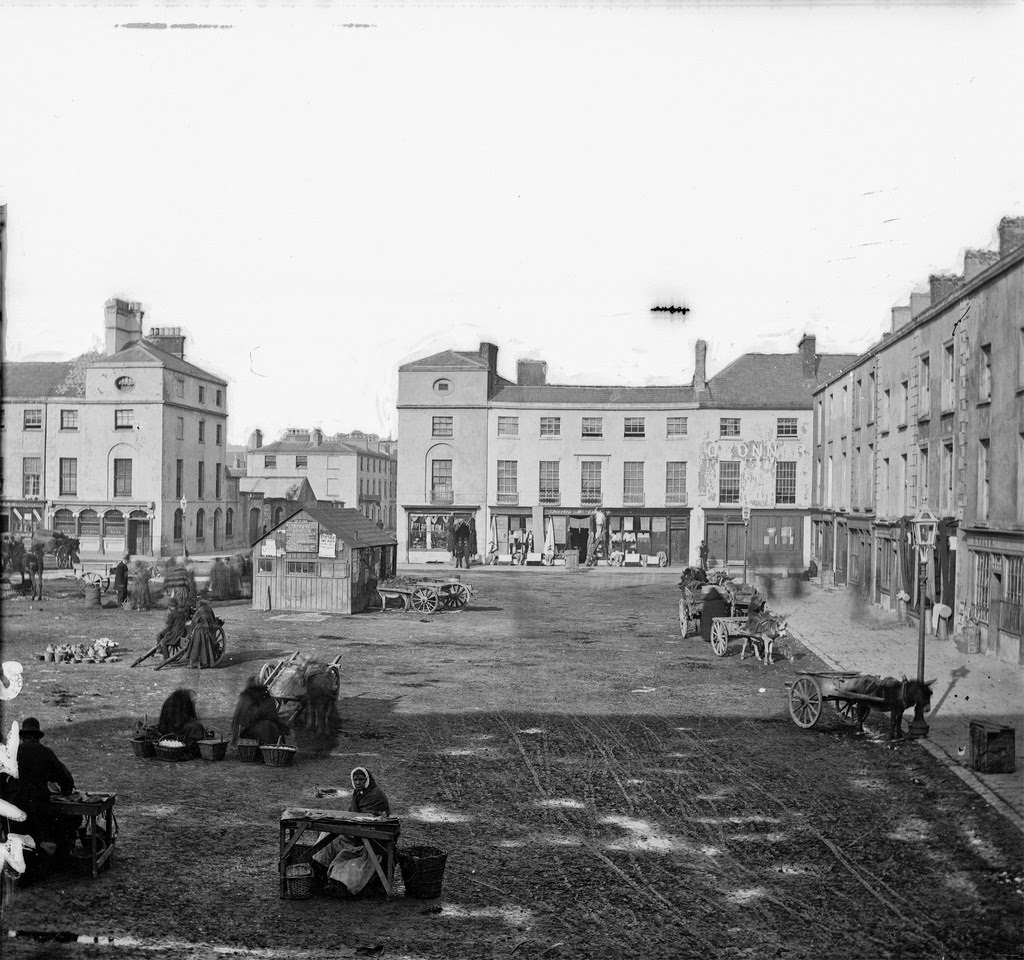 Mystery Market = Grattan Square, Dungarvan, 1880s