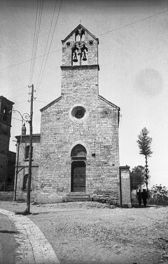 Church of San Matteo in Campo d'Orto in Perugia, Italy, 1930s